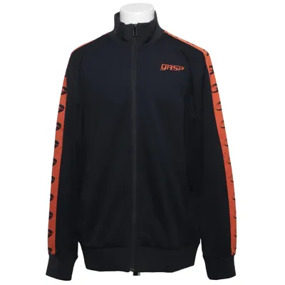 Trainingsjack (Zwart, Oranje) van Gasp Polyester