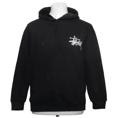 Huvtröja (Svart) från Stüssy Bomull