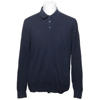 Maillot de rugby (Bleu) de John Henric Coton, Soie