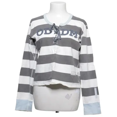 Lange mouwen shirt (Grijs, Wit) van Odd Molly Katoen