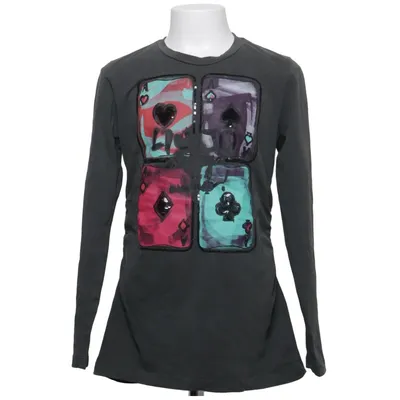 Long sleeve T-shirt (Gray, Multicolored) from Liu Jo Cotton, Elastane