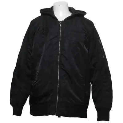 Bomberjack (Zwart) van Black Squad Katoen, Polyamide, Polyester