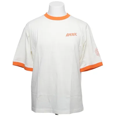 T-shirt (Vit, Orange) från Aperol Ekologisk bomull