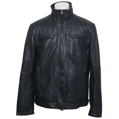 Läderjacka (Svart) från Punchball Skinn, Polyester