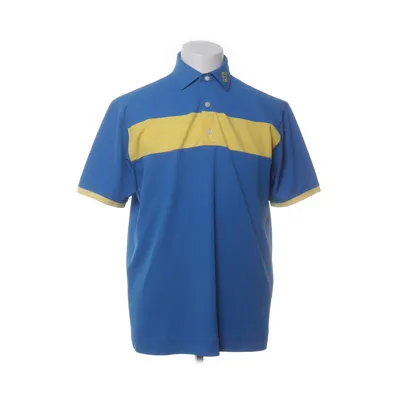 Pikétröja (Blå, Gul) från Footjoy Elastan, Polyester