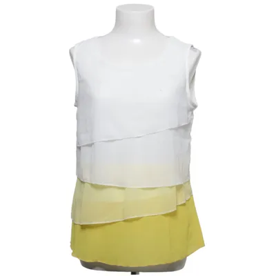 Haut (Jaune, Blanc) de Zanzea Polyester