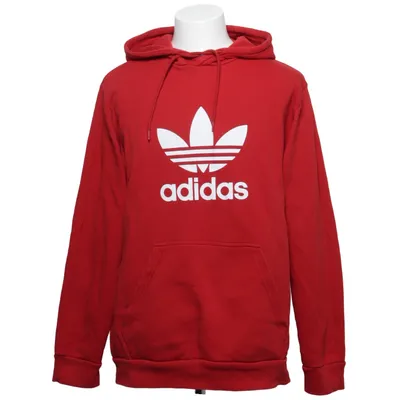 Hoodie (Red) from Adidas Cotton, Elastane