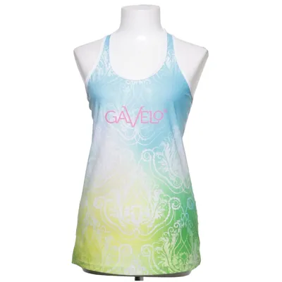 Sports tank top (Blue, Green, Multicolored) from Gavelo Elastane, Recycled polyester