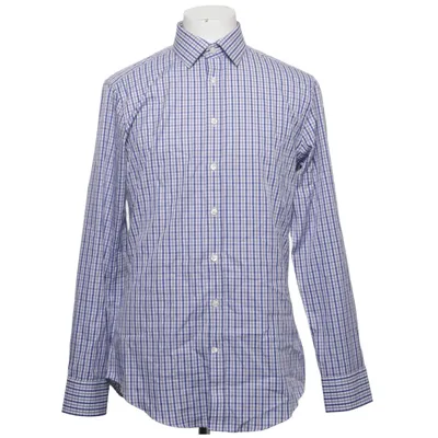 Chemise (Bleu, Blanc, Gris) de Hawes & Curtis Coton