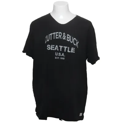 T-shirt (Zwart) van Cutter & Buck Katoen