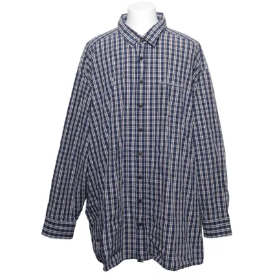 Chemise en flanelle (Bleu, Blanc, Rouge) de Casa Moda Coton