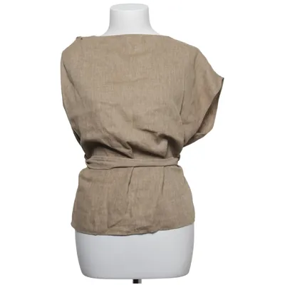Top (Beige) van Zara Linnen, Polyester