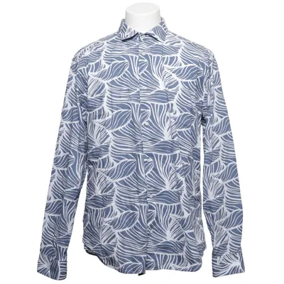 Shirt (Blue, White) from Riley Cotton