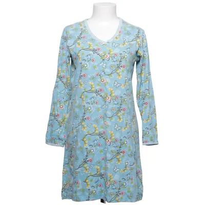 Nightgown (Blue, Multicolored) from Jolinesse Cotton