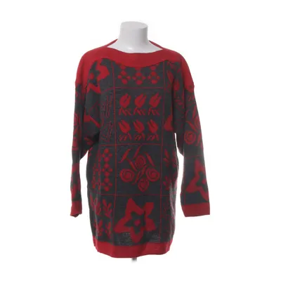 Pull-over (Rouge, Gris) de Sina Acrylique, Laine