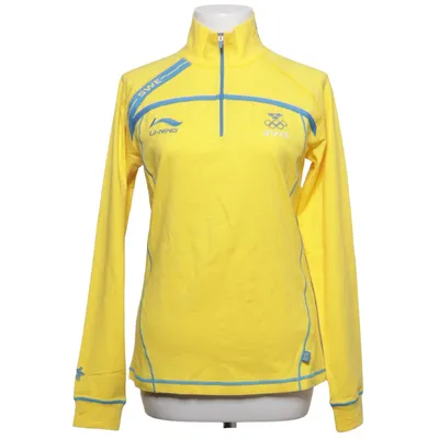Trainingsoberteil (Gelb, Blau) von Li-Ning Baumwolle, Elasthan