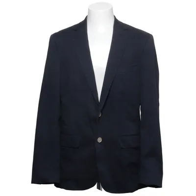 Blazer (Bleu, Gris) de Strokesman's Coton, Élasthane, Polyester