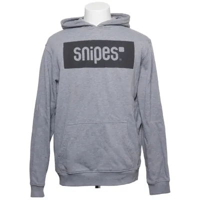 Capuchon sweater (Grijs) van Snipes Katoen, Polyester