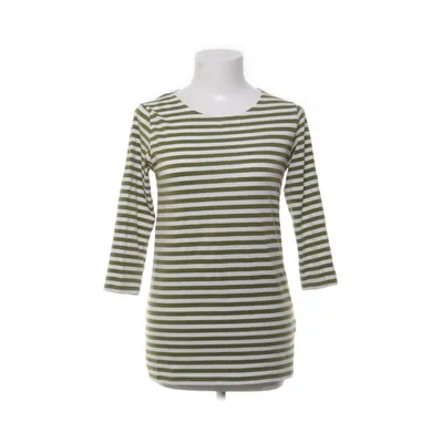Lange mouwen shirt (Wit, Groen) van COS Katoen, Elastaan