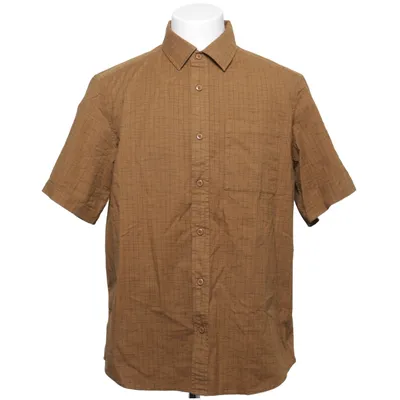 Chemise à manches courtes (Marron) de Topo Designs Élasthane, Coton biologique