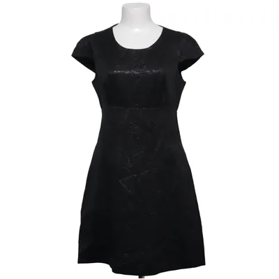Dress (Black) from Mango Moments Acetate, Polyester, Viscose