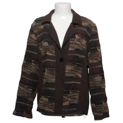 Strickjacke (Braun, Mehrfarbig) von Sol Design Acetat, Acryl, Viskose, Wolle