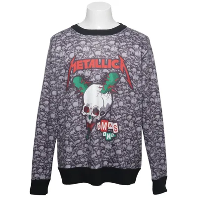 Kersttrui (Grijs, Zwart, Meerkleurig) van Metallica Polyester