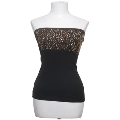 Tube top (Zwart, Goud) van GeNeSY Katoen, Elastaan
