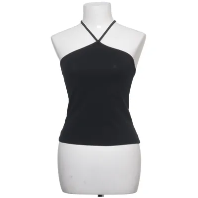 Halter neck top (Black) from Weekday Cotton, Elastane