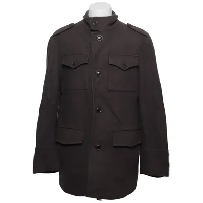 Safari jacket (Gray) from Marks & Spencer Autograph Polyester, Viscose, Wool