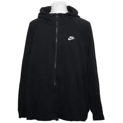 Huvtröja (Svart) från Nike Bomull, Polyester
