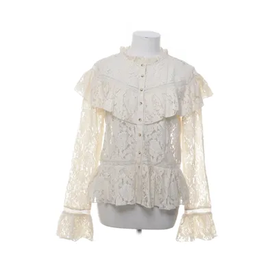 Blus (Beige) från Leon & Harper Bomull, Nylon