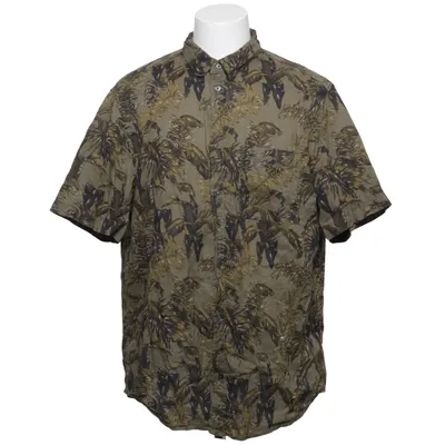Chemise à manches courtes (Gris, Multicolore) de H&M Coton