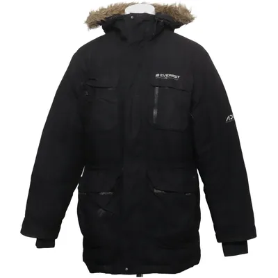 Winterjacke (Schwarz) von Stadium Daune, Feder, Polyamid