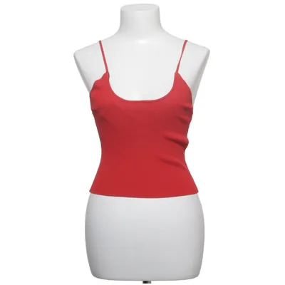 Tank­top (Rot) von Zara Polyamid, Viskose