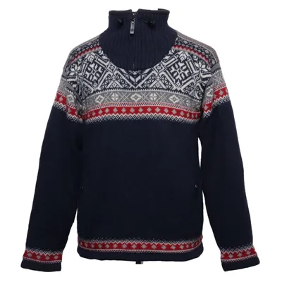 Noorse trui (Blauw, Rood, Wit) van Icewear Polyester, Polyurethaan, Wol