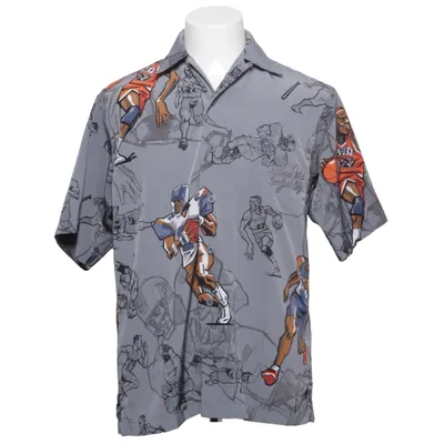 Chemise à manches courtes (Gris, Multicolore) de Sir Benni Miles Polyester