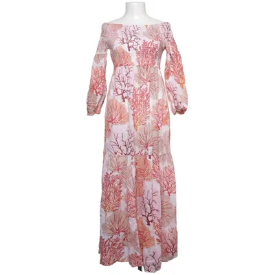 Dress (Beige, Red, Orange) from Antica Sartoria Cotton