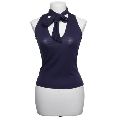 Haltertop (Blauw) van Mango