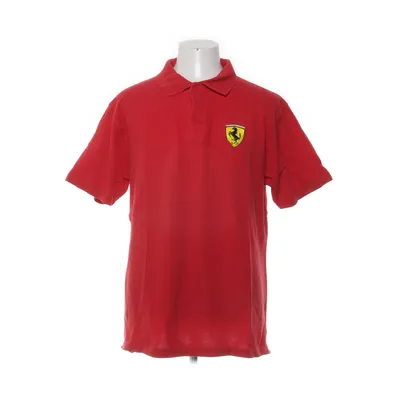 Pikétröja (Röd) från Ferrari Bomull