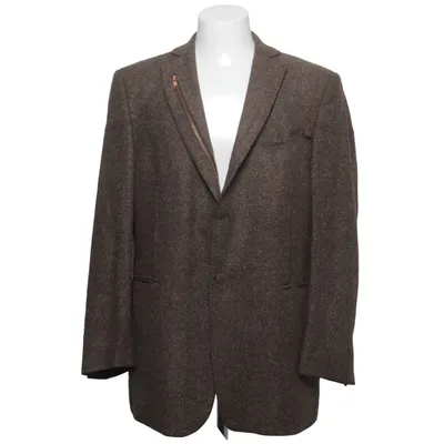 Blazer (Brown) from Lars Wallin Acetate, Elastane, Silk, Viscose, Wool