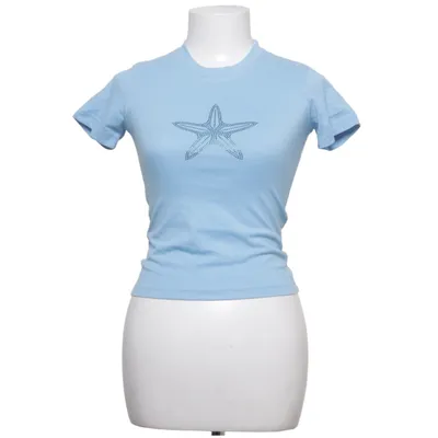 T-shirt (Bleu) de Silk Road Coton, Polyester recyclé