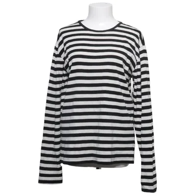 Långärmad t-shirt (Svart, Vit) från Mads Nørgaard Bomull