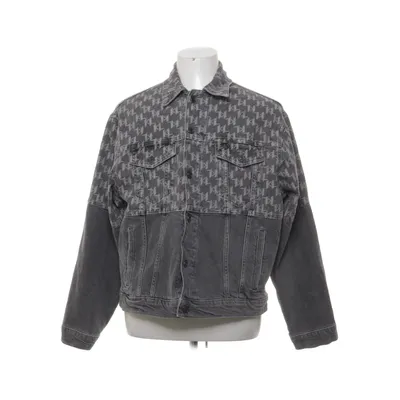Denim jacket (Gray) from Karl Lagerfeld Cotton, Elastane