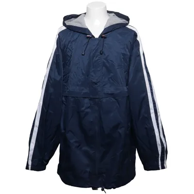 Rain jacket (Blue, White) from Speedo Cotton, Polyamide, Polyester