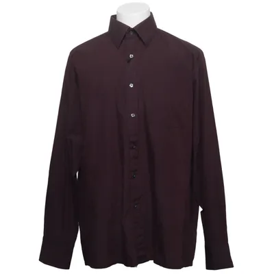 Skjorte (Brun, Rød) fra Atlant Bomuld, Polyester