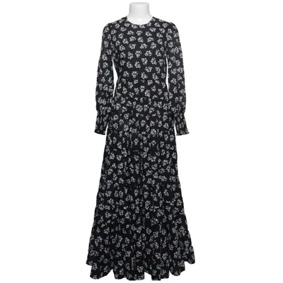 Robe longue (Noir, Blanc) de Rixo Coton, Polyester