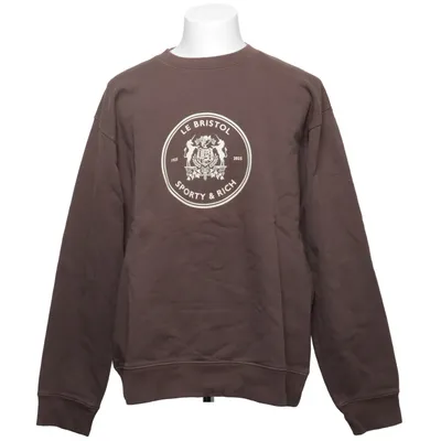 Sweatshirt (Marron) de Sporty & Rich Coton