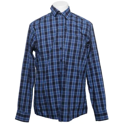 Shirt (Blue, Black, White) from Jacks Cotton, Polyester