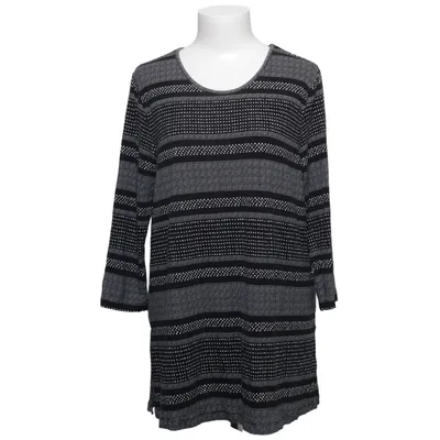 Tunic (Black, White) from Rapido Elastane, Viscose